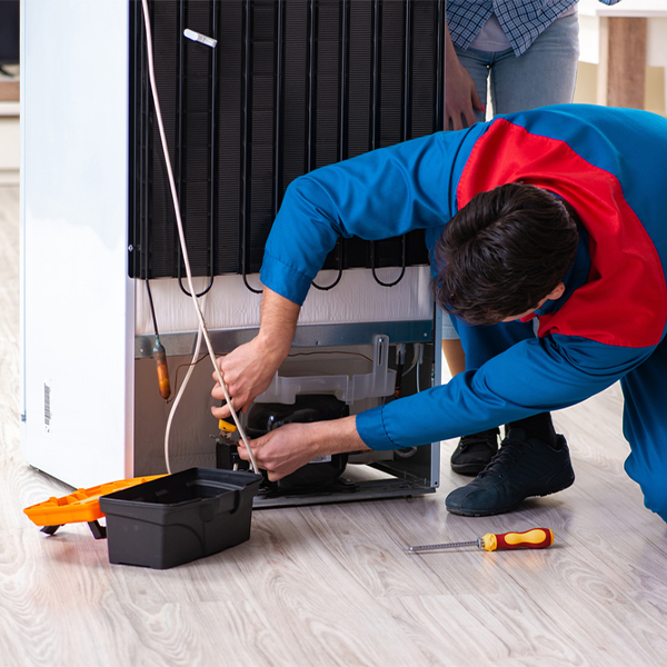 how much do you charge for refrigerator repair services in Menard TX